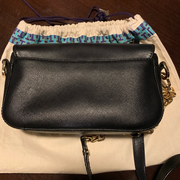 Tory Burch Robinson Luggage Leather Cross Body Bag - Picture 2 of 3